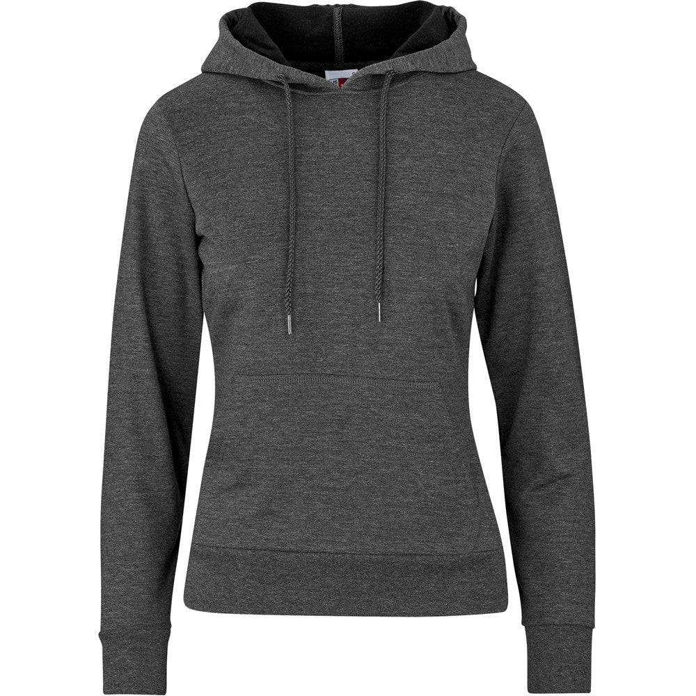 Ladies Omega Hooded Sweater Charcoal